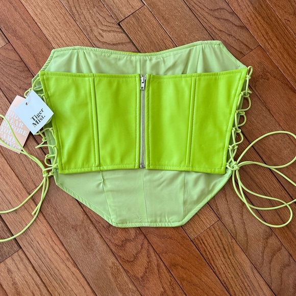 Tiger Mist Amity Corset - limeade - Picture 3 of 6